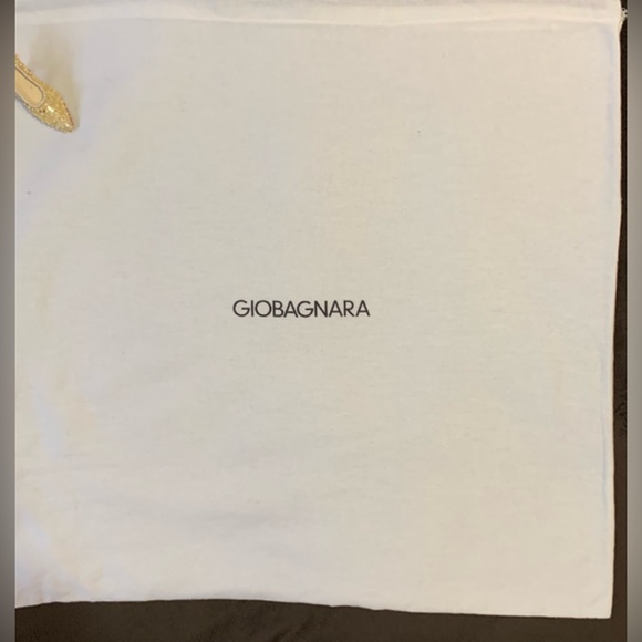 GIOBAGNATA Creme color drawstring larger soft cotton dust bag VVGUC - Picture 2 of 7